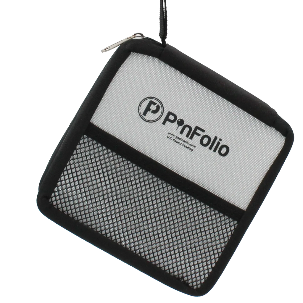 PinFolio® Mini SHOW – Portable Pin Organizer & Display for Disney Pin Traders | Holds Up to 30 Pins GoPinPro