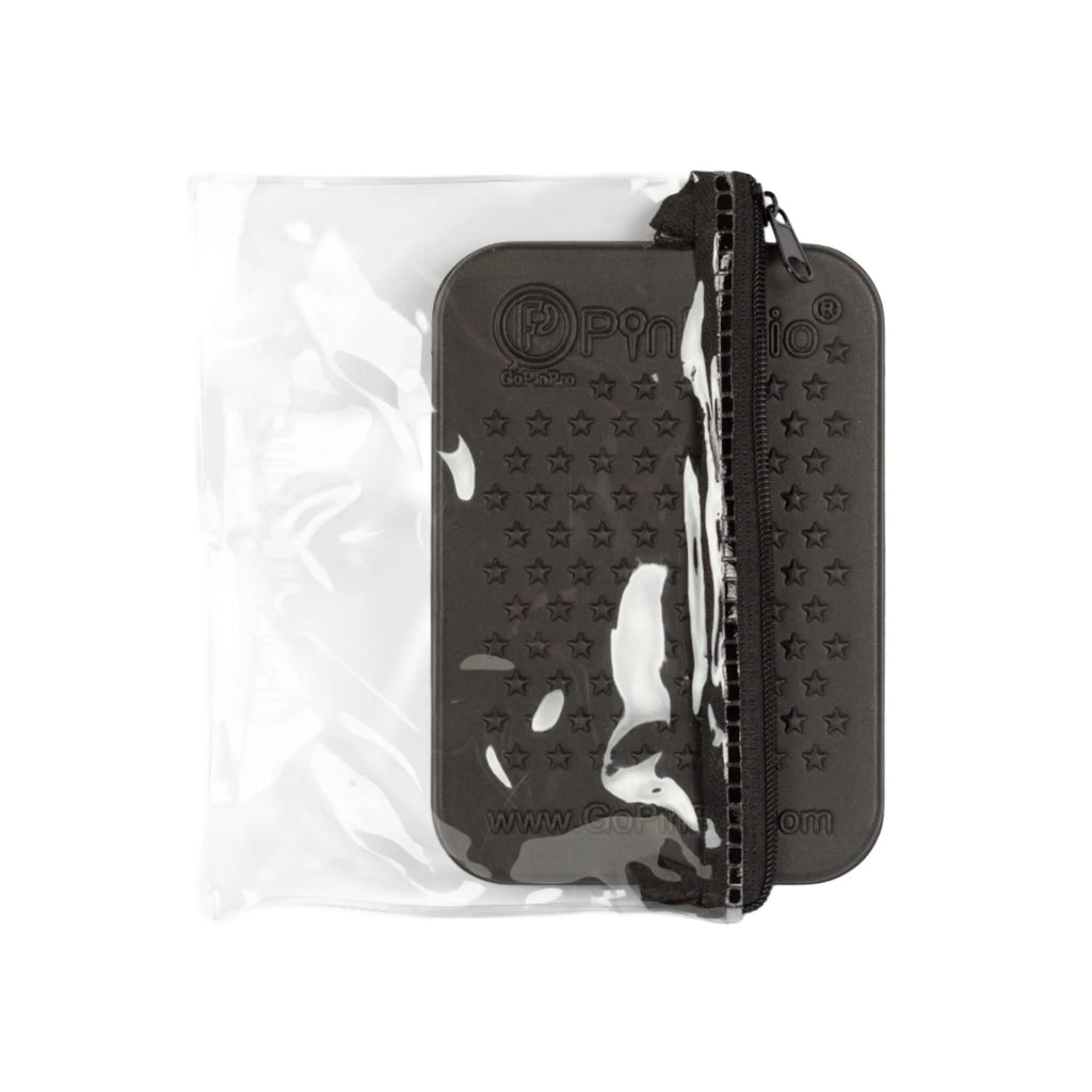 PinFolio® Safe'N'Go® Zippered Pouch for Mini Boards Pack of 5 – Secure and Customizable Pin Storage Sleeves GoPinPro
