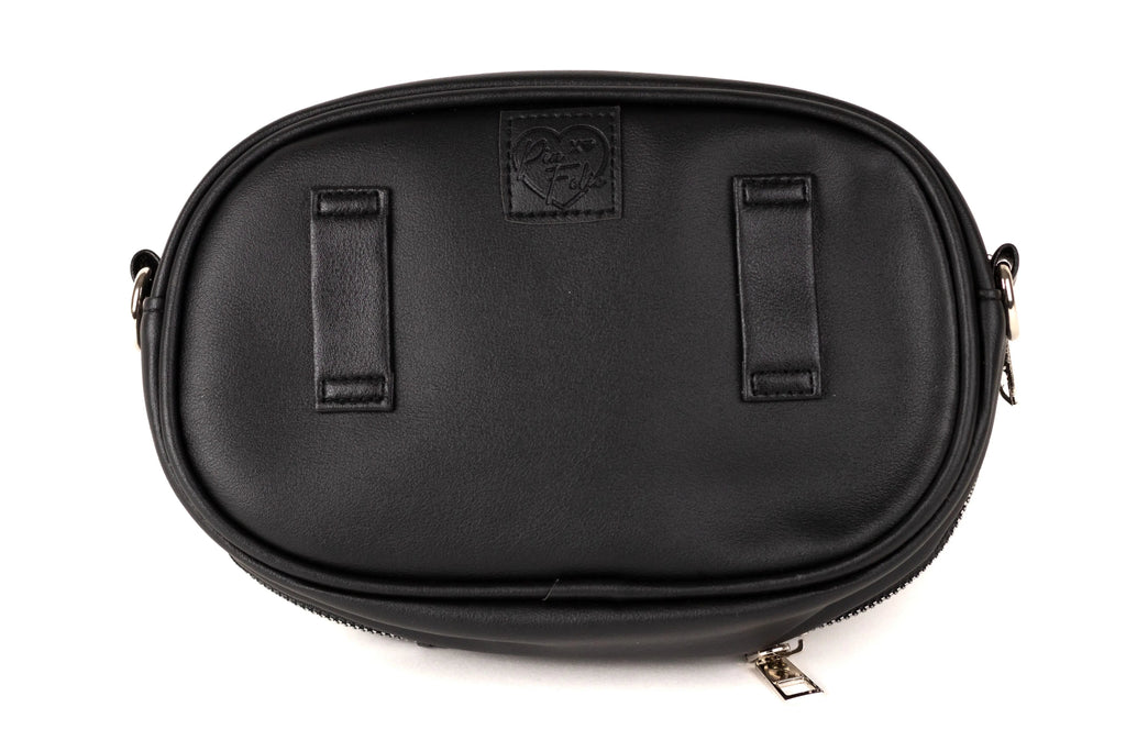PinFolio® Hipster Bag – Stylish Enamel Pin Display & Storage Bag | Vegan Leather with Adjustable Strap GoPinPro